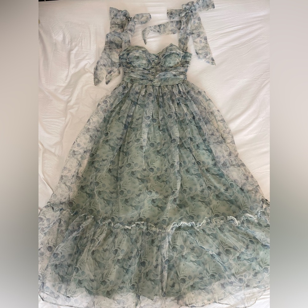 Blue floral dress size Small from Mable!